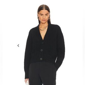 Anine Bing Maxwell Cardigan in black